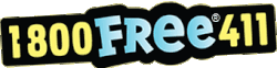 1-800-FREE-411 logo