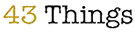 43 Things logo
