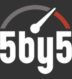5by5 logo