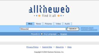 AlltheWeb logo