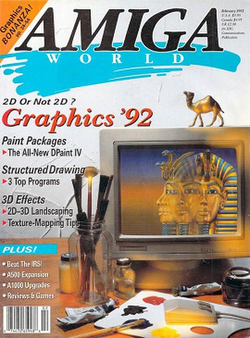 Amiga World logo