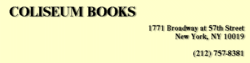 Coliseum Books logo