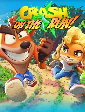 Crash Bandicoot: On the Run! logo