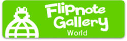 Flipnote Gallery: World logo