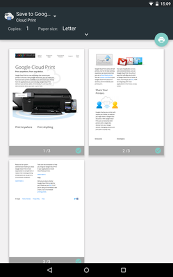 Google Cloud Print logo