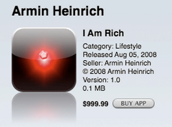 I Am Rich logo