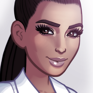 Kim Kardashian: Hollywood logo