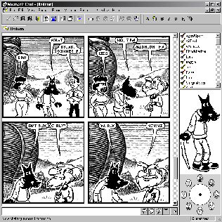 Microsoft Comic Chat logo