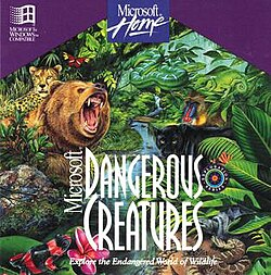 Microsoft Dangerous Creatures logo