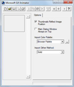 Microsoft GIF Animator logo