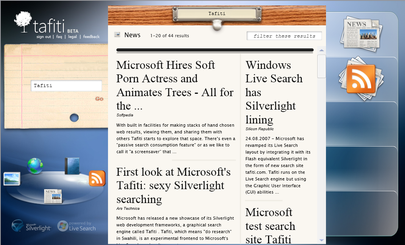 Microsoft Tafiti logo