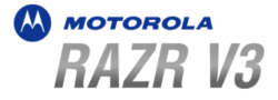 Motorola Razr V3 logo