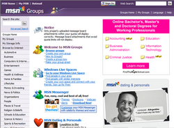MSN Groups logo