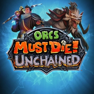 Orcs Must Die! Unchained logo