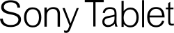 Sony Tablet S / Tablet P logo