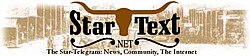 StarText logo