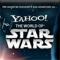 Yahoo! World of Star Wars logo