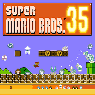 Super Mario Bros. 35 logo