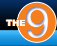 The 9 on Yahoo logo