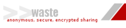 WASTE logo