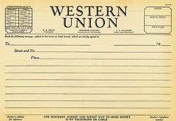 Western Union Telegram logo
