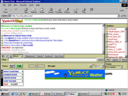 Yahoo! Chat logo